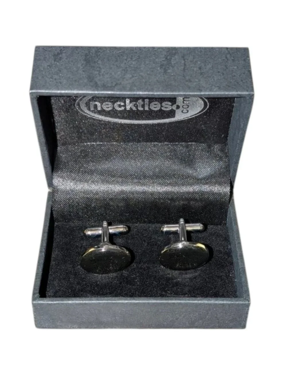 *3 FOR $9* NEW Neckties.com Best Man Wedding Metal Cuff Links Gift Box Shirt NWT